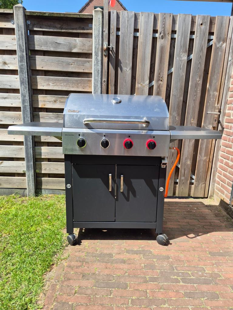 Enders Boston Pro 3K Turbo Gasbarbecue met hoes, Ophalen, Gebruikt, Enders