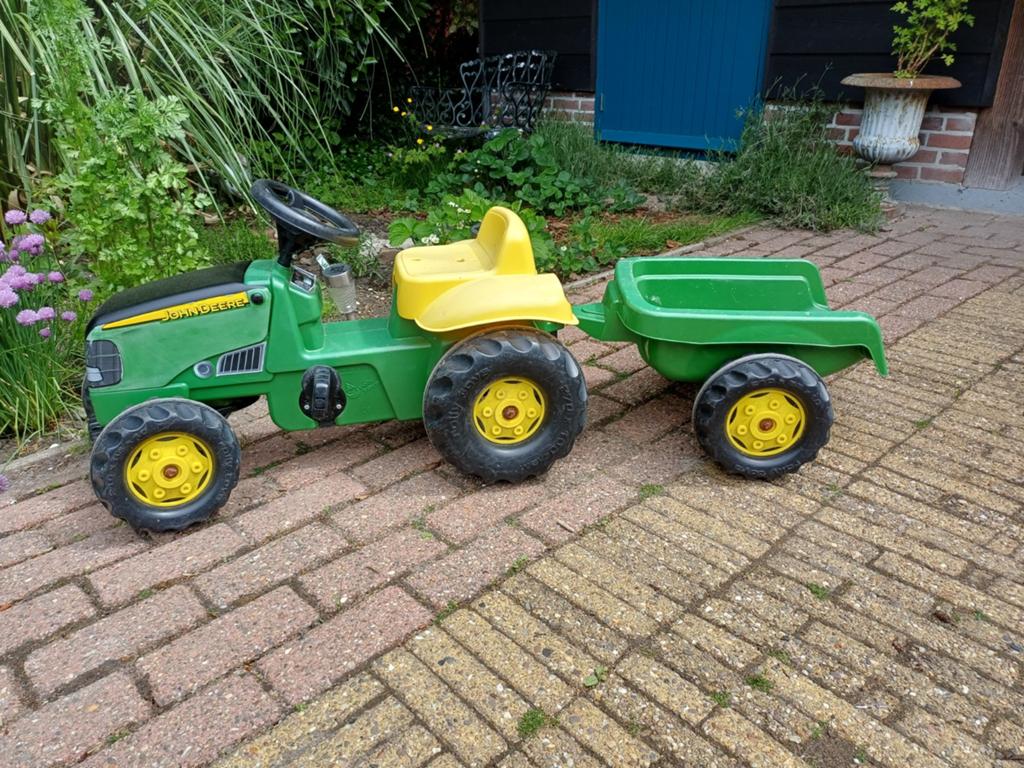 Rolly Toys John Deere traptractor met aanhanger, Ophalen, Gebruikt, Rolly Toys, Info@rollytoys.nl