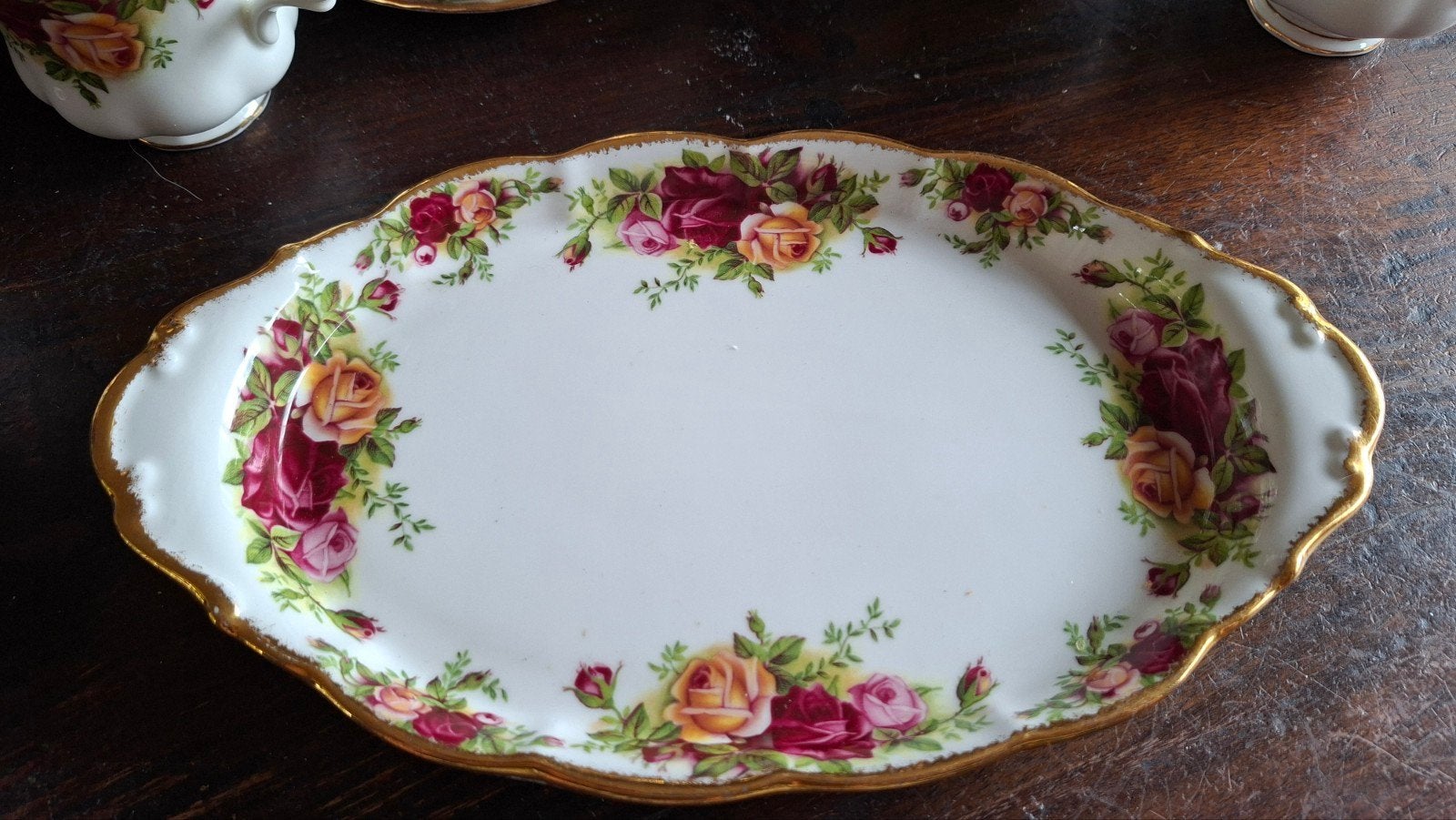 Royal Albert Old Country Roses theeservies, Antiek en Kunst, Ophalen of Verzenden