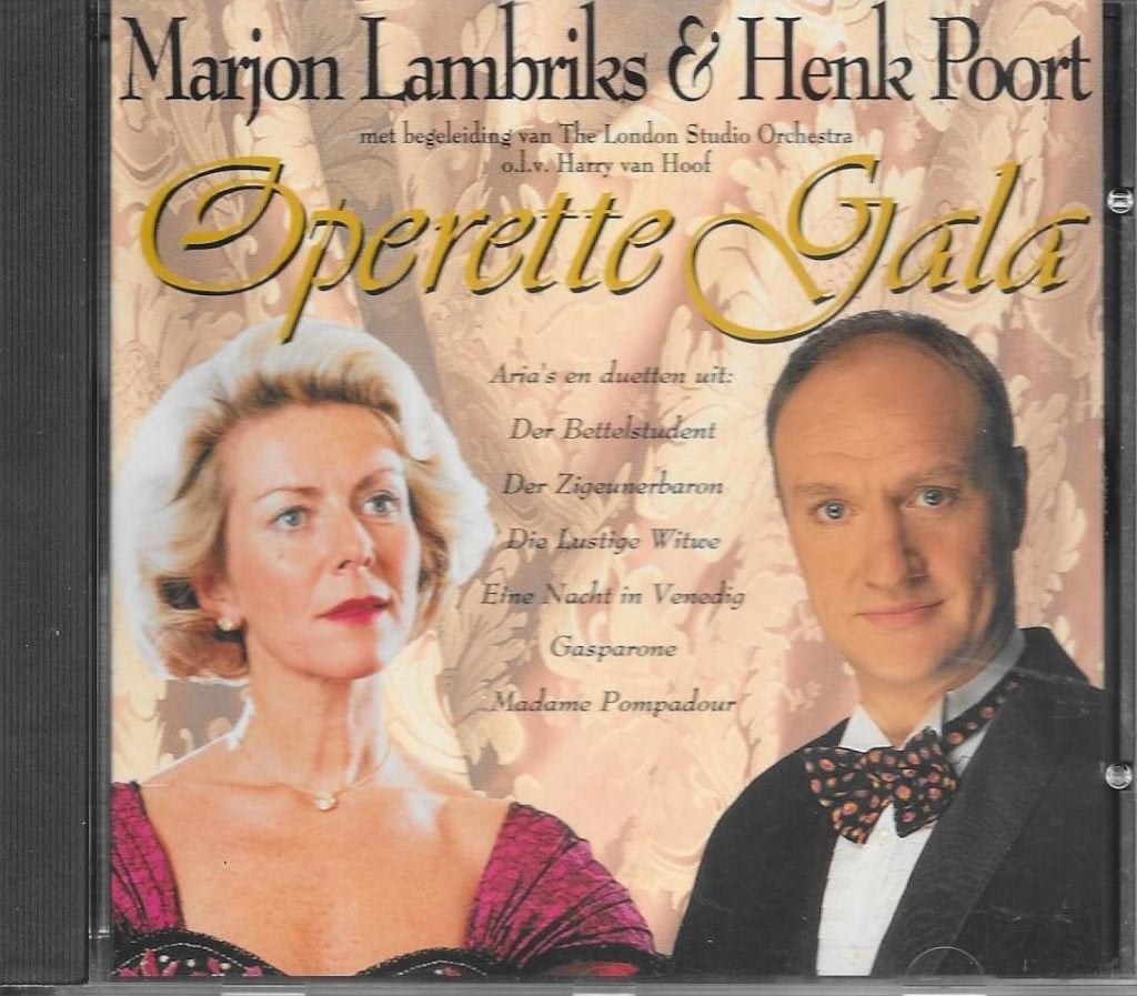 CD Marjon Lambriks & Henk Poort, Ophalen of Verzenden, Classicisme, Gebruikt, Kamermuziek