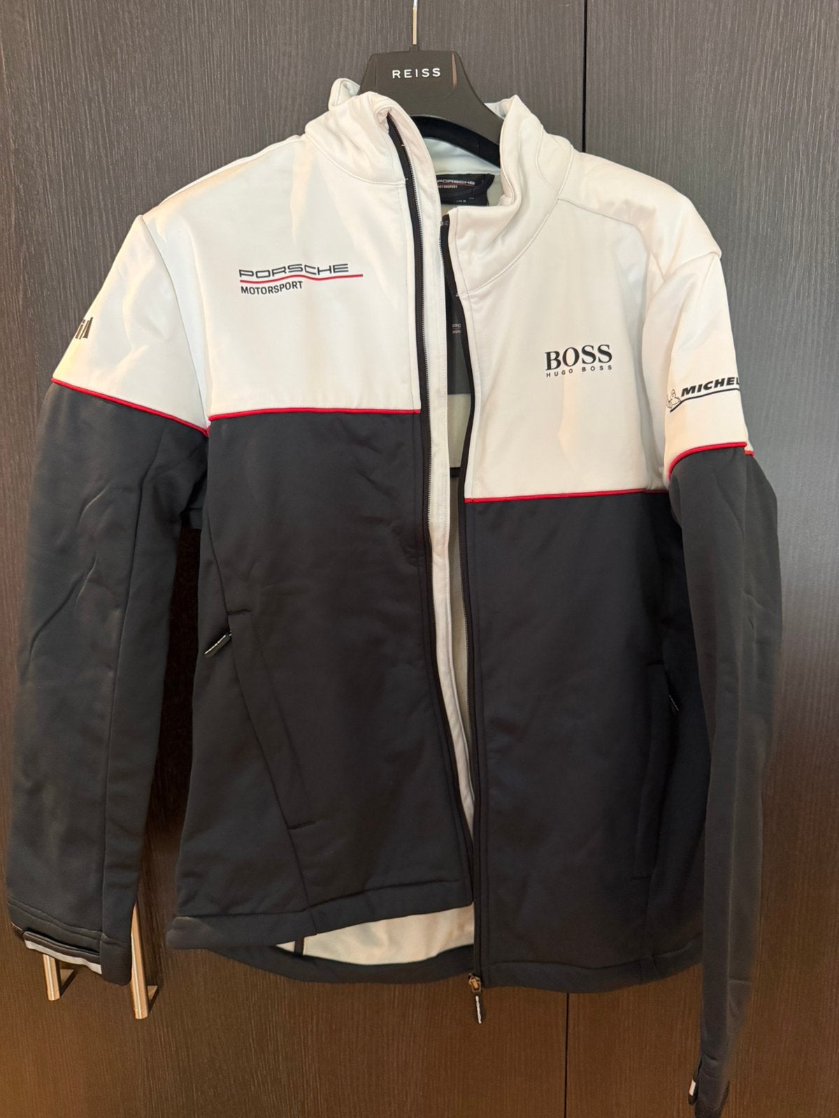 Porsche motorsport jas - L - nieuw, Ophalen of Verzenden, Nieuw, Maat 52/54 (L), Wit