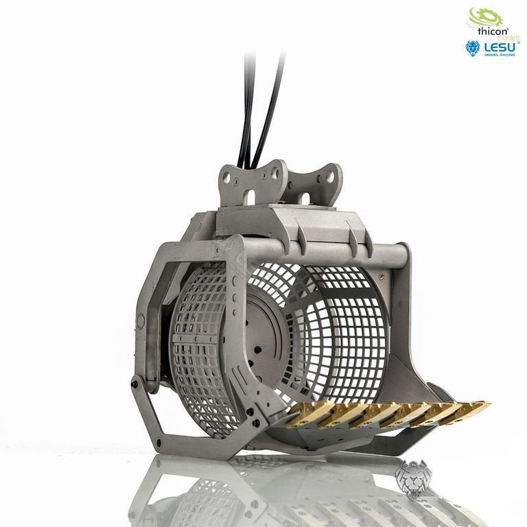Hydraulische zeefbak voor Lesu RC kranen 1/14, Ophalen of Verzenden, Nieuw, Schaal 1:14, Onderdeel
