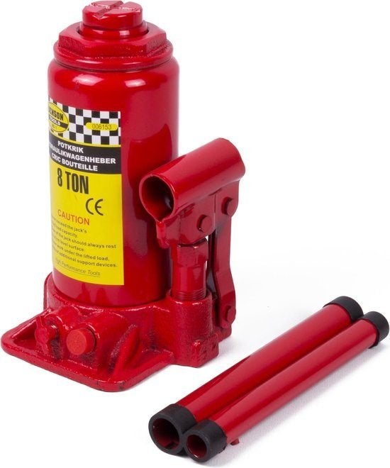 Benson Hydraulische krik 8 ton, Handelsonderneming Kremer, De Poel Joure, Potkrik, Nieuw