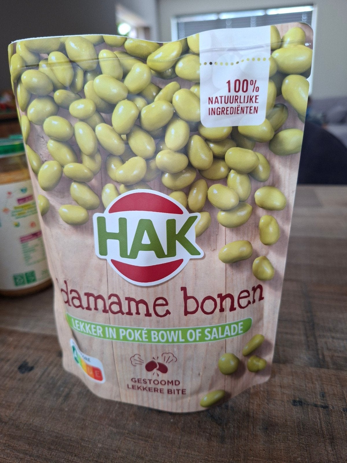 Hak edamame bonen, Ophalen