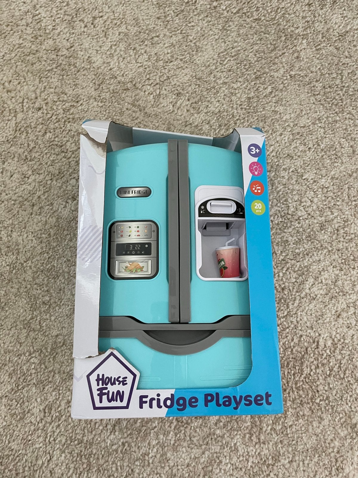 House Fun Fridge Playset - Speelgoed Koelkast, Ophalen of Verzenden, Nieuw, Jongen of Meisje