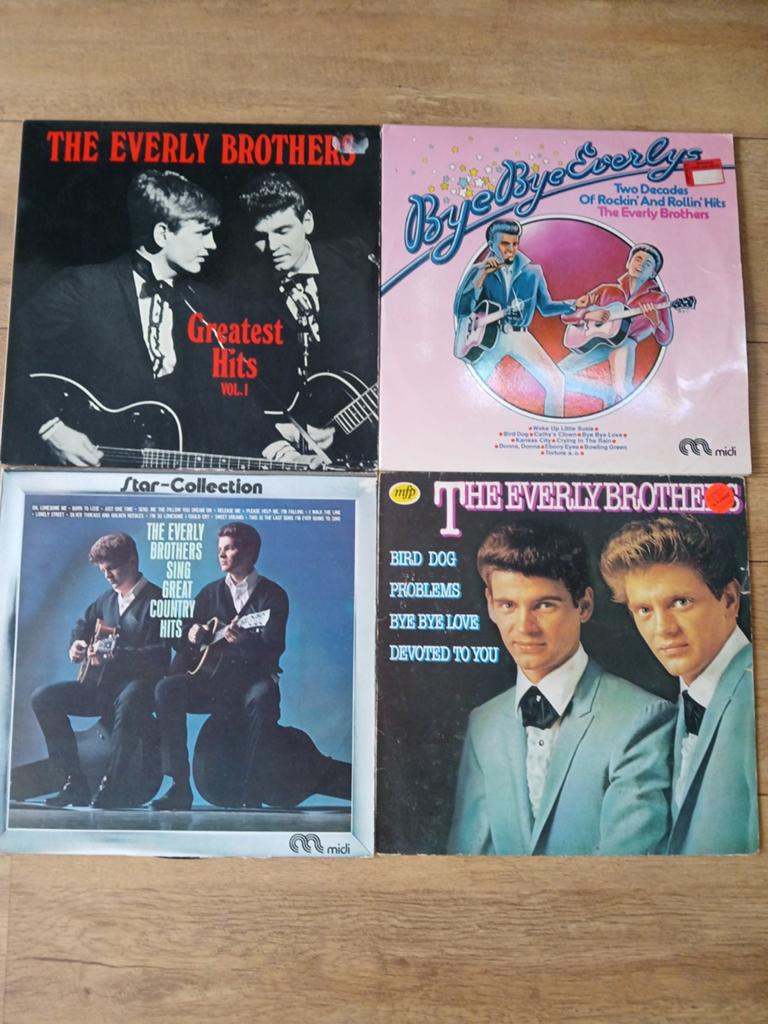 Leuke verzameling Everly brothers elpees., Ophalen of Verzenden, Gebruikt, Overige formaten