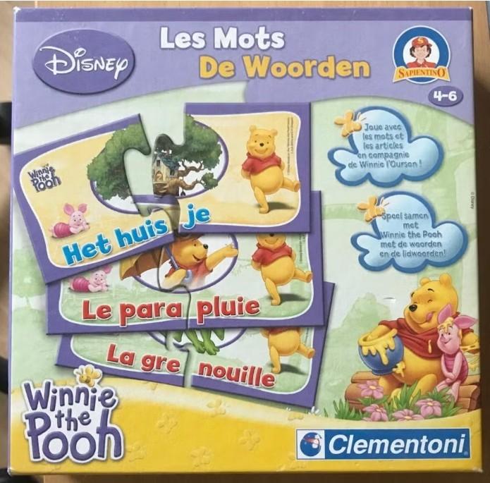 Disney - Winnie de Poeh - Les Mots/ de Woorden, Kinderen en Baby's, Speelgoed | Educatief en Creatief, Ophalen of Verzenden, Gebruikt