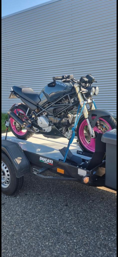 Ducati Monster, Ophalen, Gebruikt