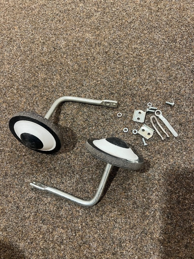 Zijwieltjes kinderfiets, Ophalen of Verzenden, Gebruikt, Minder dan 16 inch, Zijwieltjes