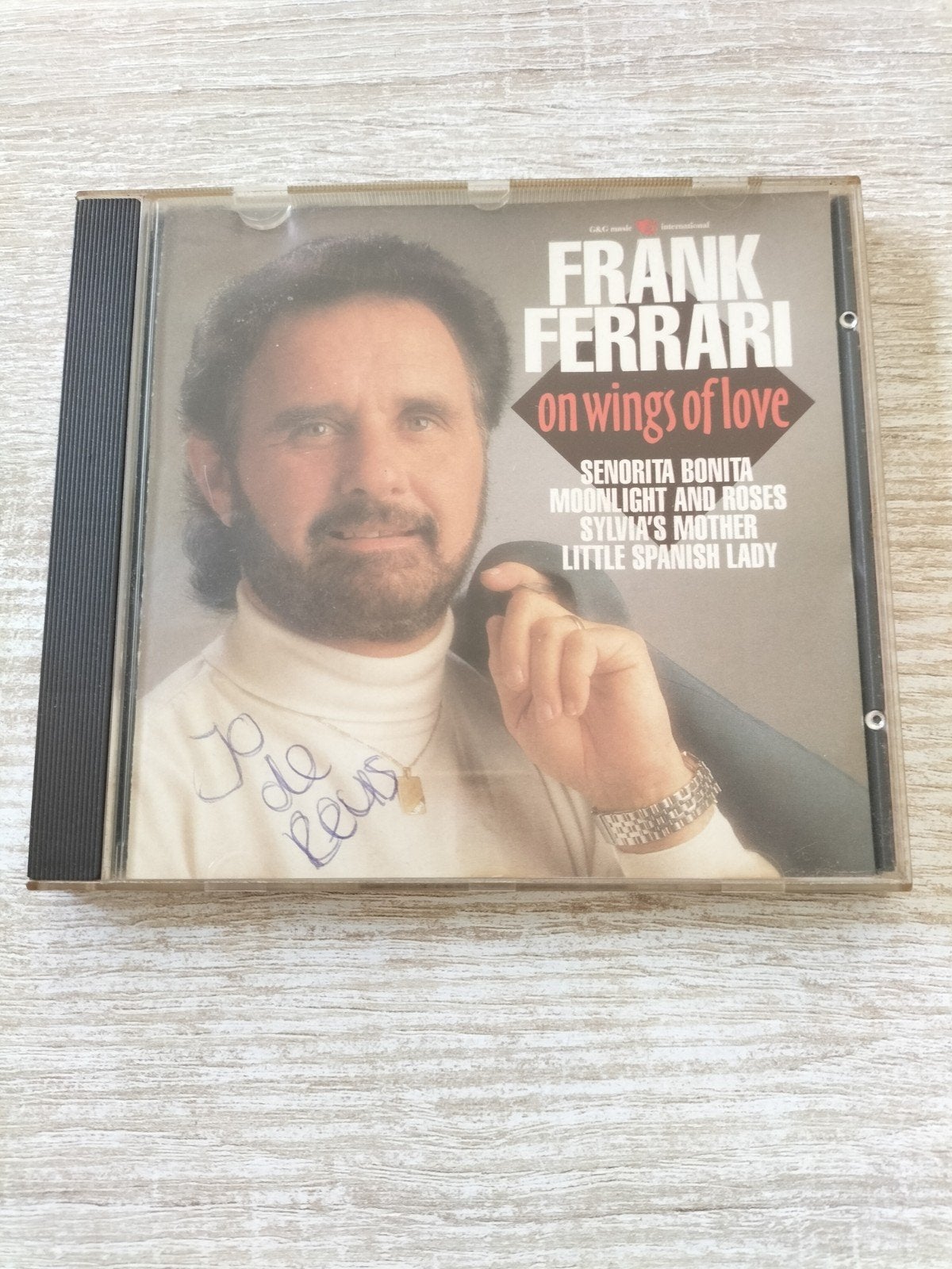 Frank Ferrari - on wings of love, Ophalen of Verzenden