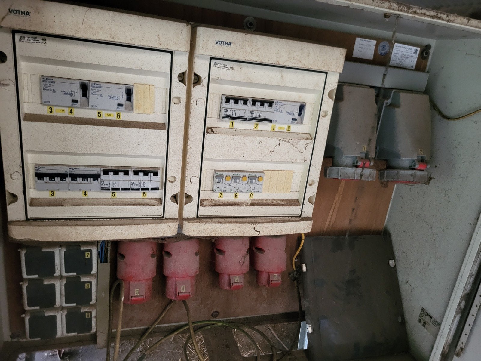 Bouwstroomkast te koop, Doe-het-zelf en Verbouw, Elektra en Kabels, Ophalen of Verzenden, Overige typen