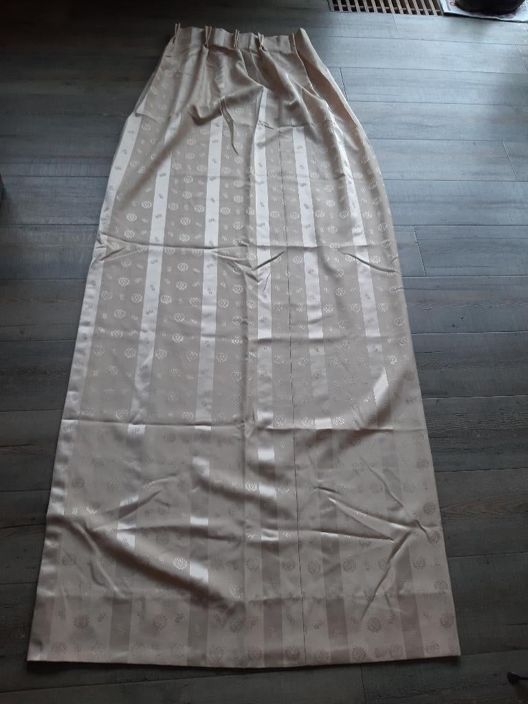 gordijnen - diverse kleuren - diverse maten - vitrages, Ophalen, Gebruikt, Groen, 200 cm of meer