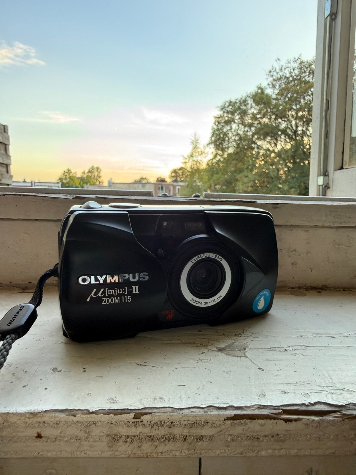 Olympus MJU II (Zoom 115), Ophalen of Verzenden, Zo goed als nieuw, Compact, Olympus