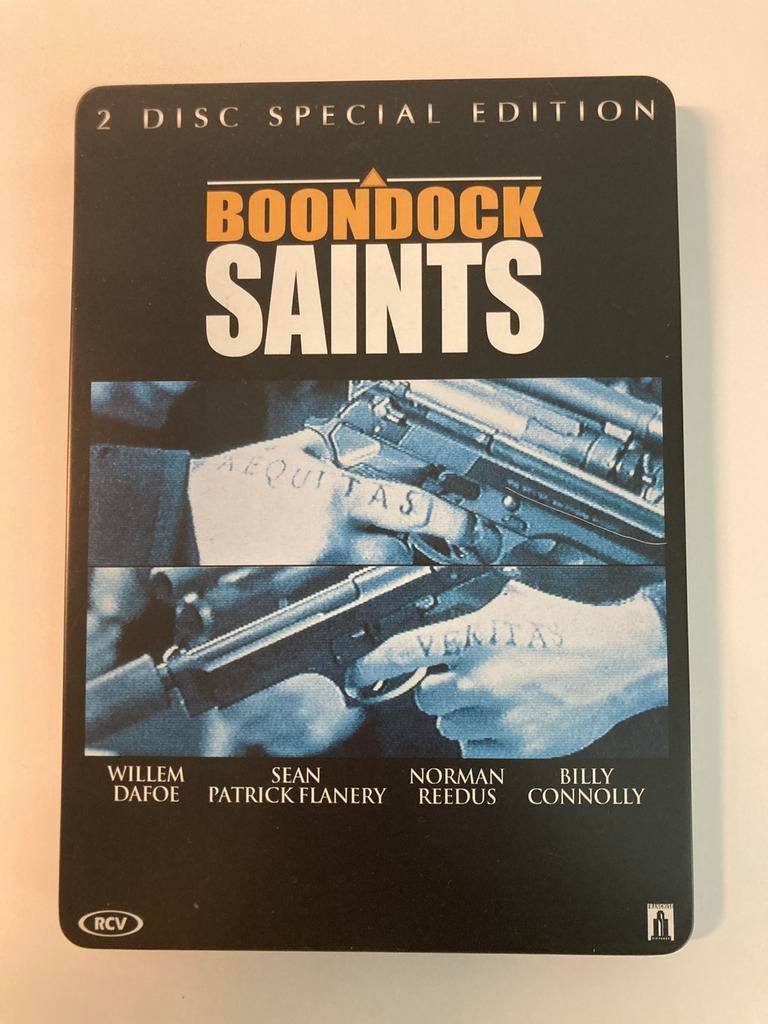 Boondock Saints, 1999 / 2x DVD / Steelbook, Special Edition, Vanaf 16 jaar, Ophalen of Verzenden, Zo goed als nieuw, Actiekomedie