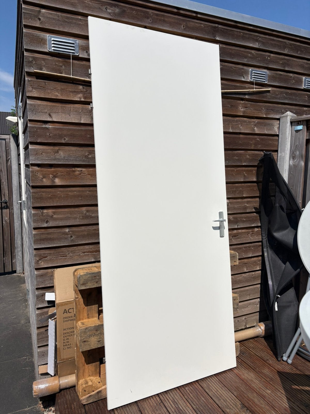 Opdekdeur, Ophalen of Verzenden, Zo goed als nieuw, Binnendeur, 200 tot 215 cm
