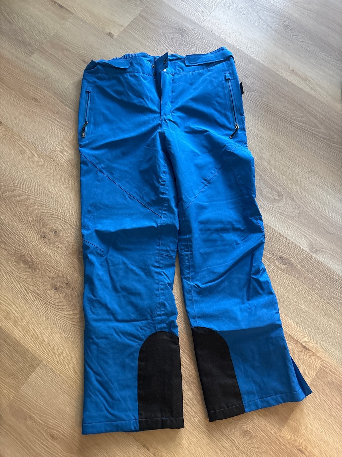 Blauwe ski-/snowboardbroek - Waterdicht en warm maat XL, Ophalen, Gedragen, Maat 38/40 (M), Broek