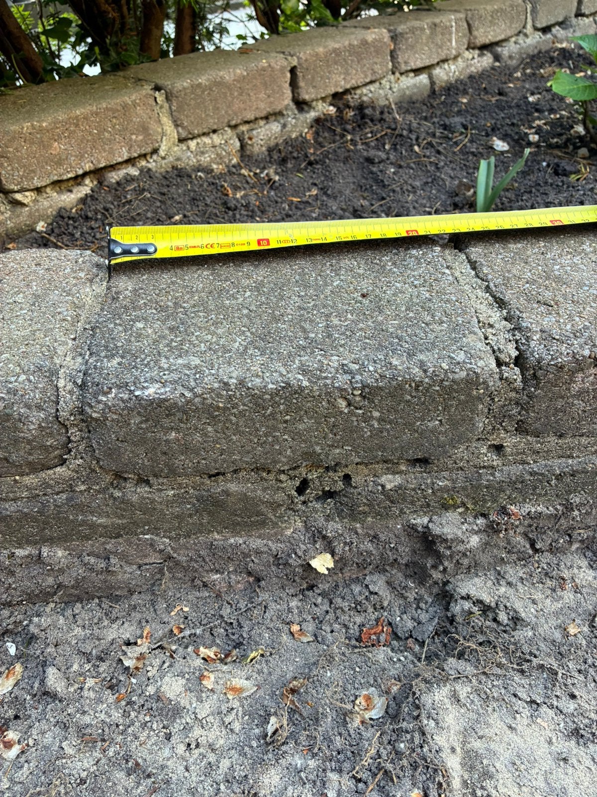 Stapelstenen voor perkje, Tuin en Terras, Tegels en Klinkers, Ophalen, Zo goed als nieuw, Beton, Overige typen