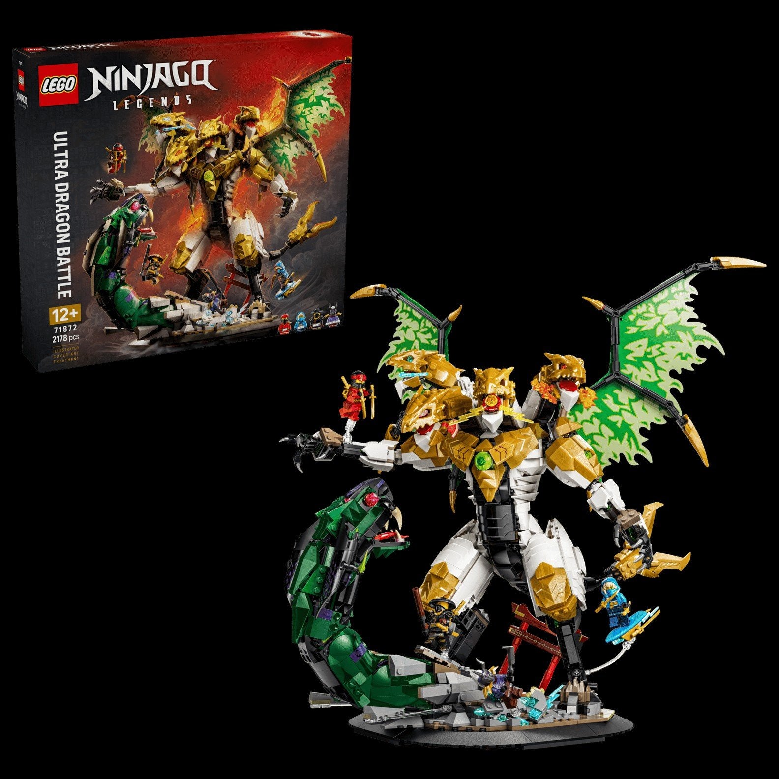 Lego NINJAGO Legends 71872 Ultra Dragon Battle NIEUW, Ophalen of Verzenden, Nieuw, Complete set, Lego