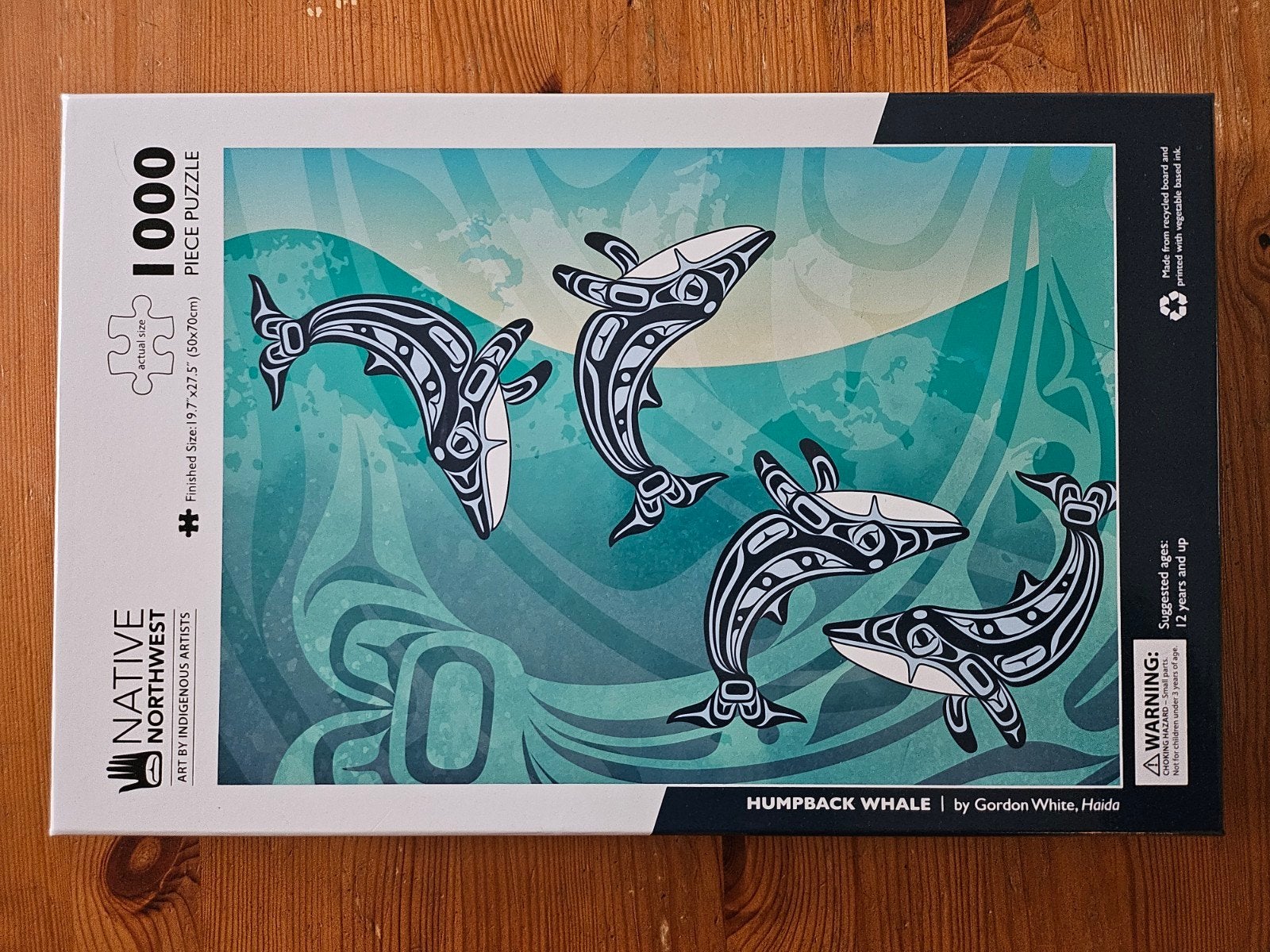 Puzzel Native Northwest, Hobby en Vrije tijd, Ophalen of Verzenden, 500 t/m 1500 stukjes, Zo goed als nieuw