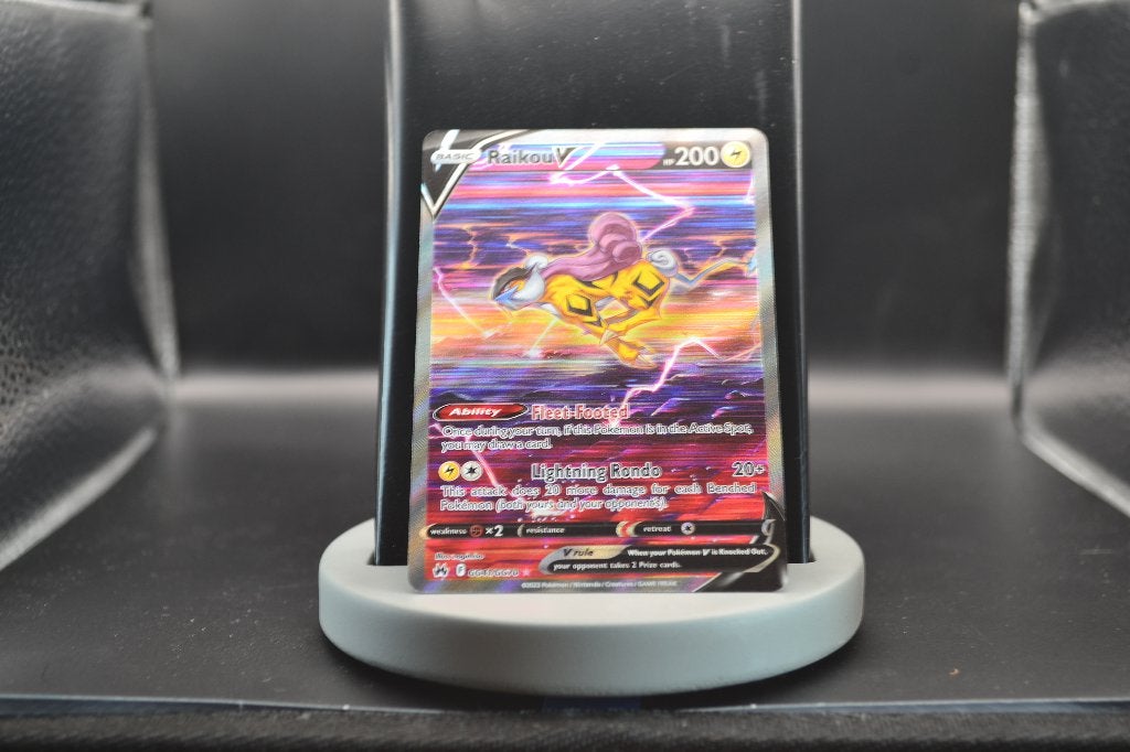 Raikou V GG41/GG70 Crown Zenith - Pokemon Kaart, Ophalen of Verzenden, Zo goed als nieuw, Losse kaart, Foil