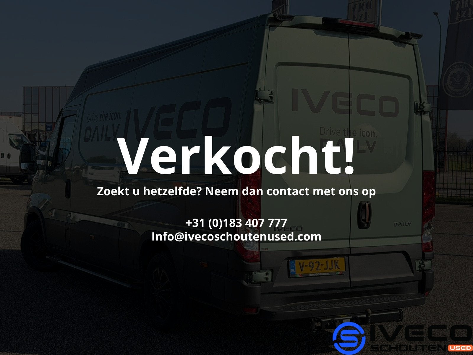 Iveco Daily 35S16V A8 Cruise Control • Automaat • W3520L, Auto's, Automaat, Gebruikt, Bedrijf, Diesel
