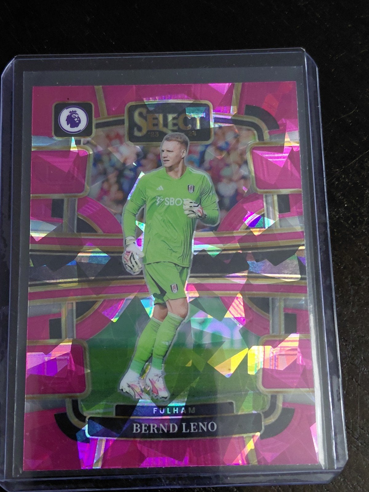 Bernd Leno Fulham Panini Select Premier League Voetbalkaart, Ophalen of Verzenden, Zo goed als nieuw, Buitenlandse clubs, Spelerskaart