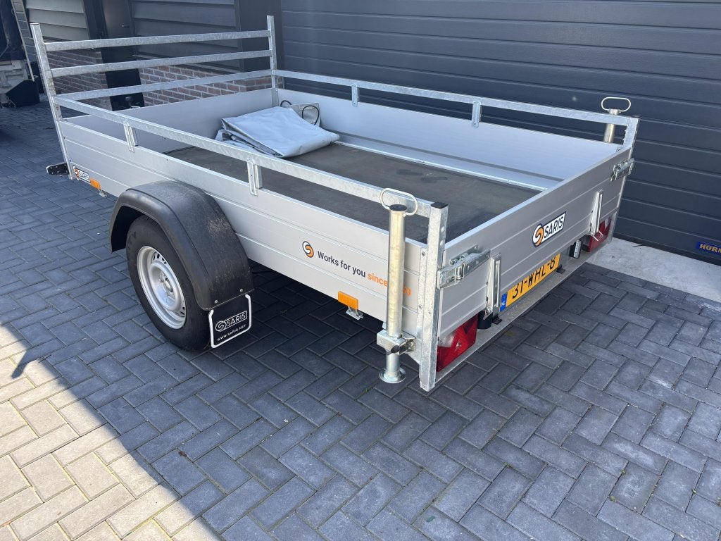 Saris enkelasser aanhanger aanhangwagen 1500 kg rijplaten, Auto diversen, Aanhangers en Bagagewagens, Nieuw