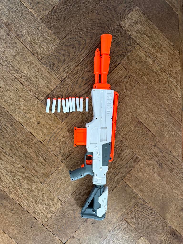 Nerf Fortnite IR Blaster met Darts, Ophalen of Verzenden, Gebruikt