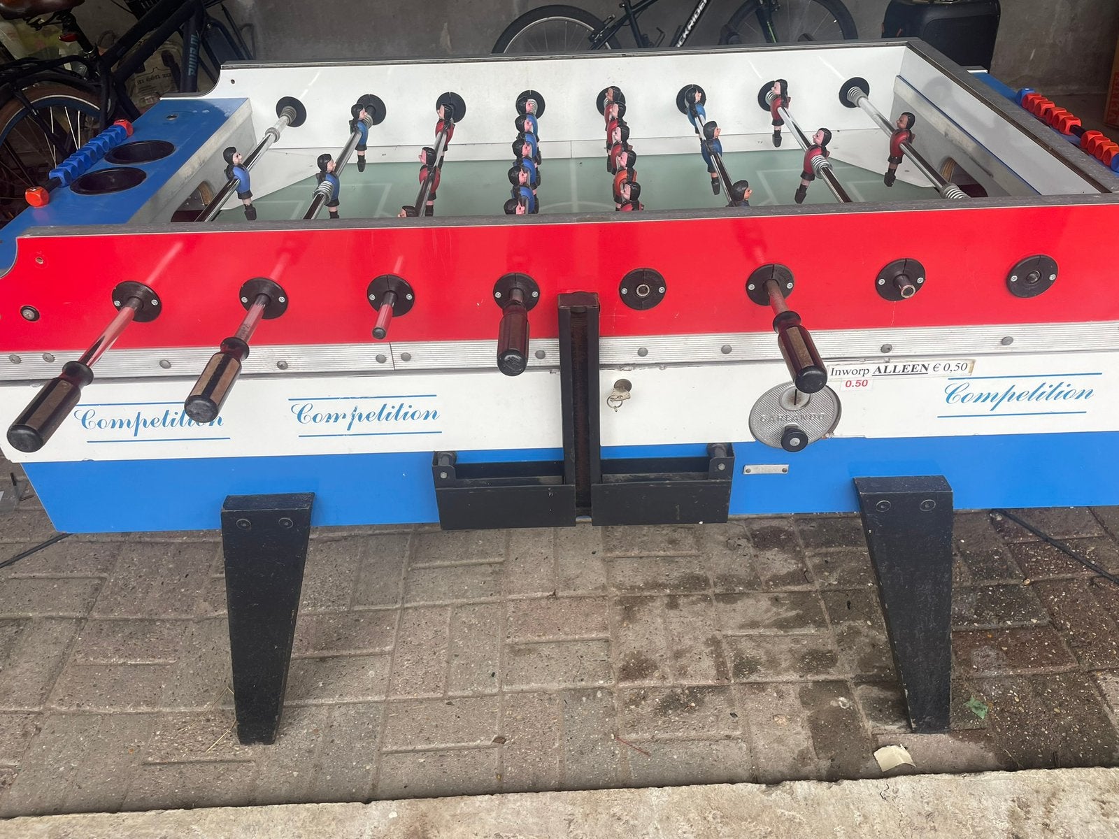 Garlando voetbaltafel/tafelvoetbal, Ophalen, Gebruikt