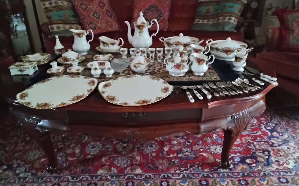 Royal Albert old Country Roses, Verzenden, Klassiek, Overige typen, Zo goed als nieuw