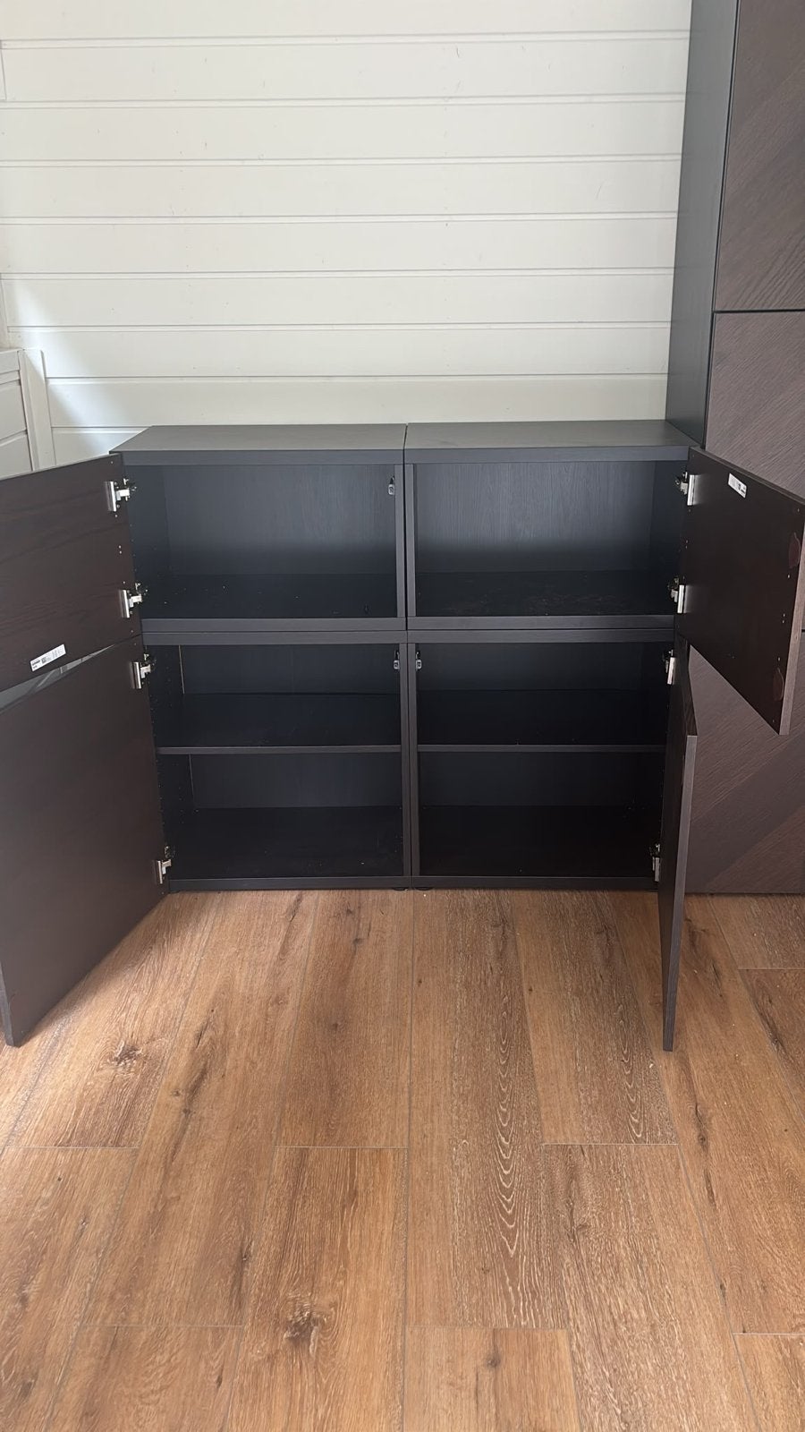 IKEA Besta kast met Hedeviken fronten (240x192x40cm), Ophalen, Zo goed als nieuw