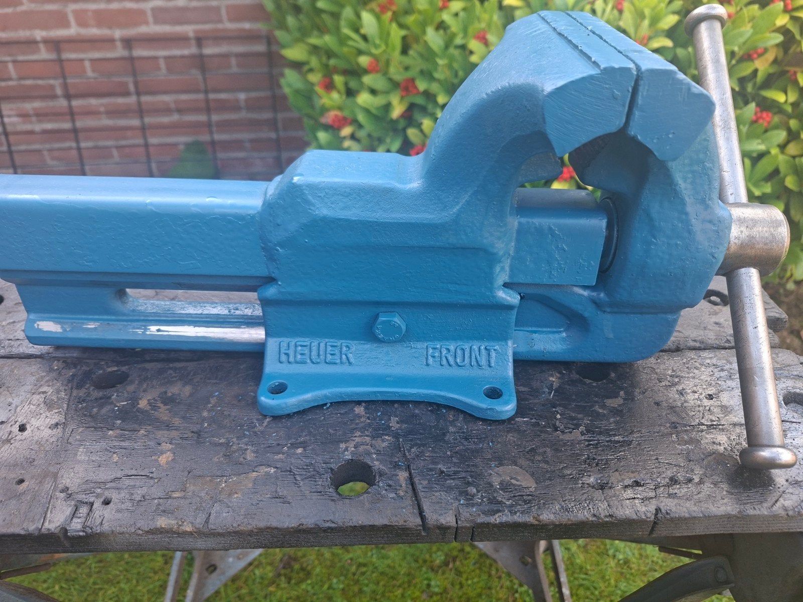 HEUER FRONT BANKSCHROEF, Ophalen, Gebruikt, 120 tot 170 cm, Bankschroef