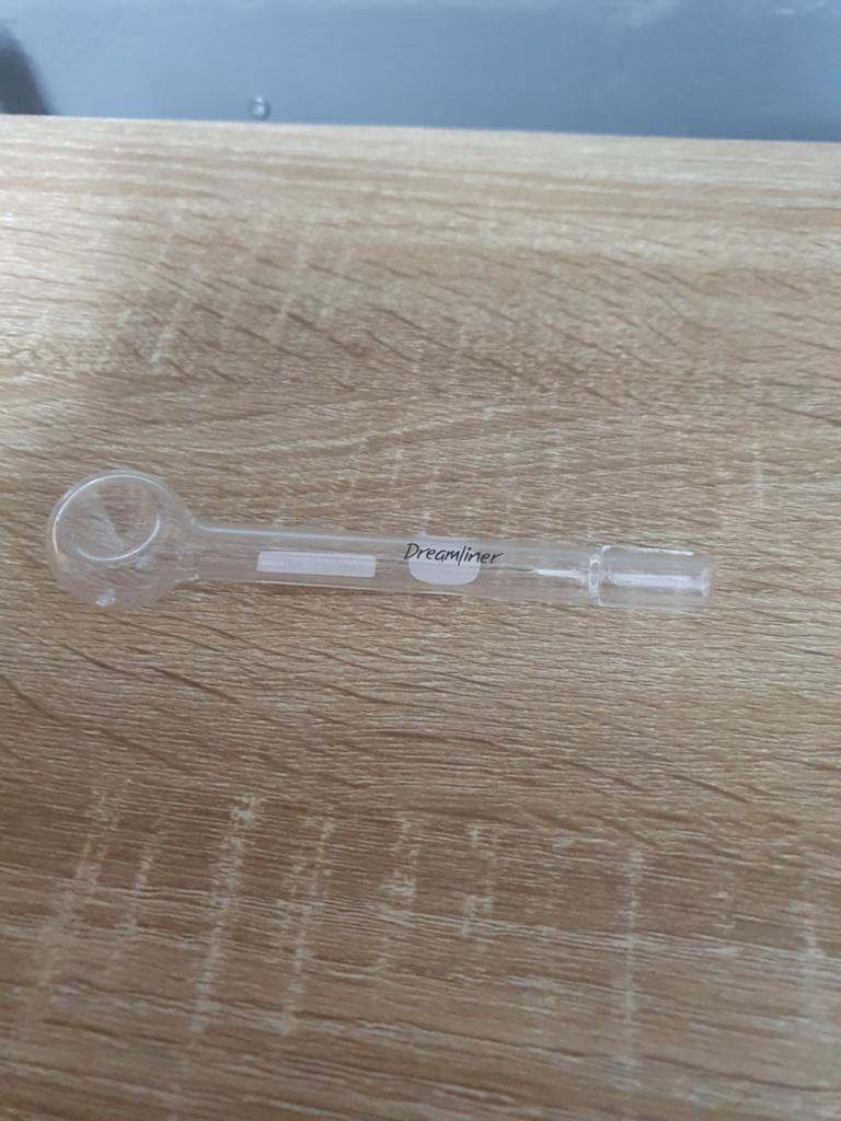 Nieuw glazen pijpje, Verzamelen, Ophalen of Verzenden, Nieuw, (Water)pijp