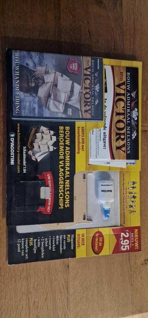 HMS Victory Bouwpakket DeAgostini - Compleet Schaal 1:84, Overige merken, Nieuw, Ophalen of Verzenden, Groter dan 1:32