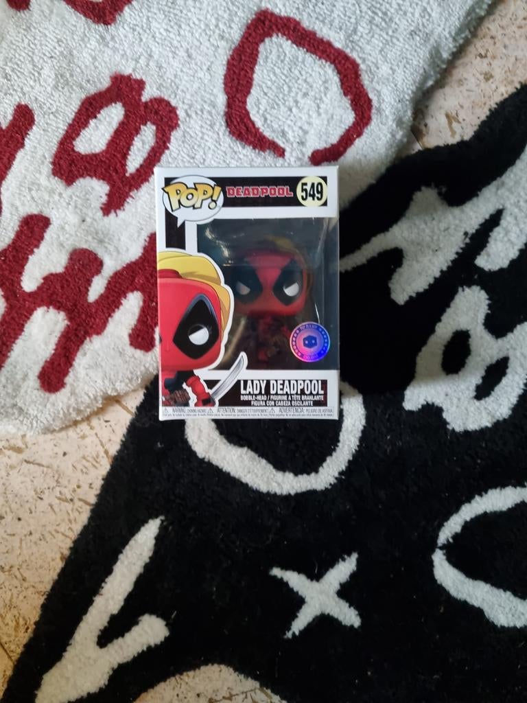 Funkopop Lady Deadpool 549, Ophalen of Verzenden, Zo goed als nieuw
