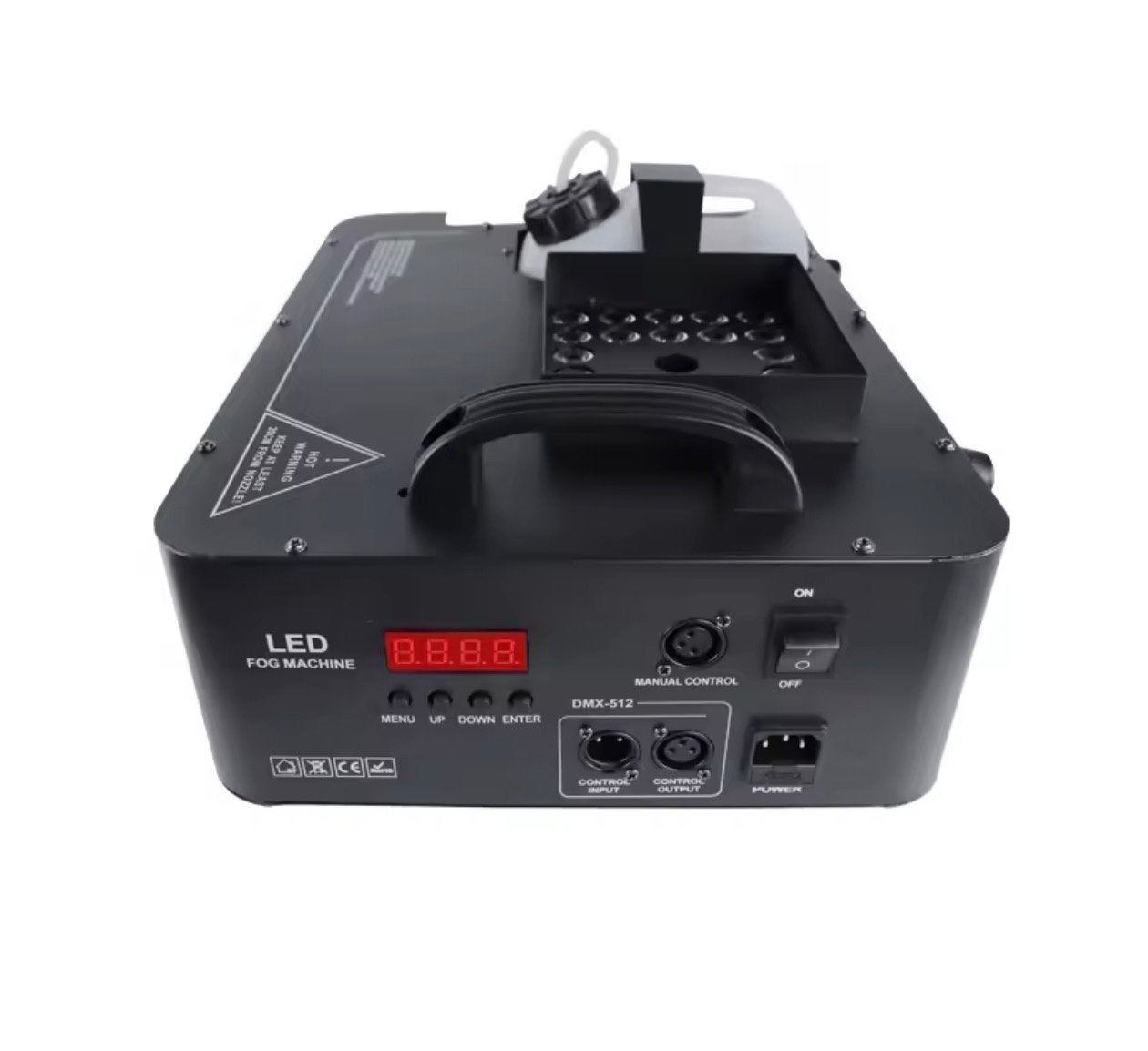 LED Rookmachine RGB 24 led 3 in1 1500w, Ophalen, Nieuw, Rookmachine, Kleur