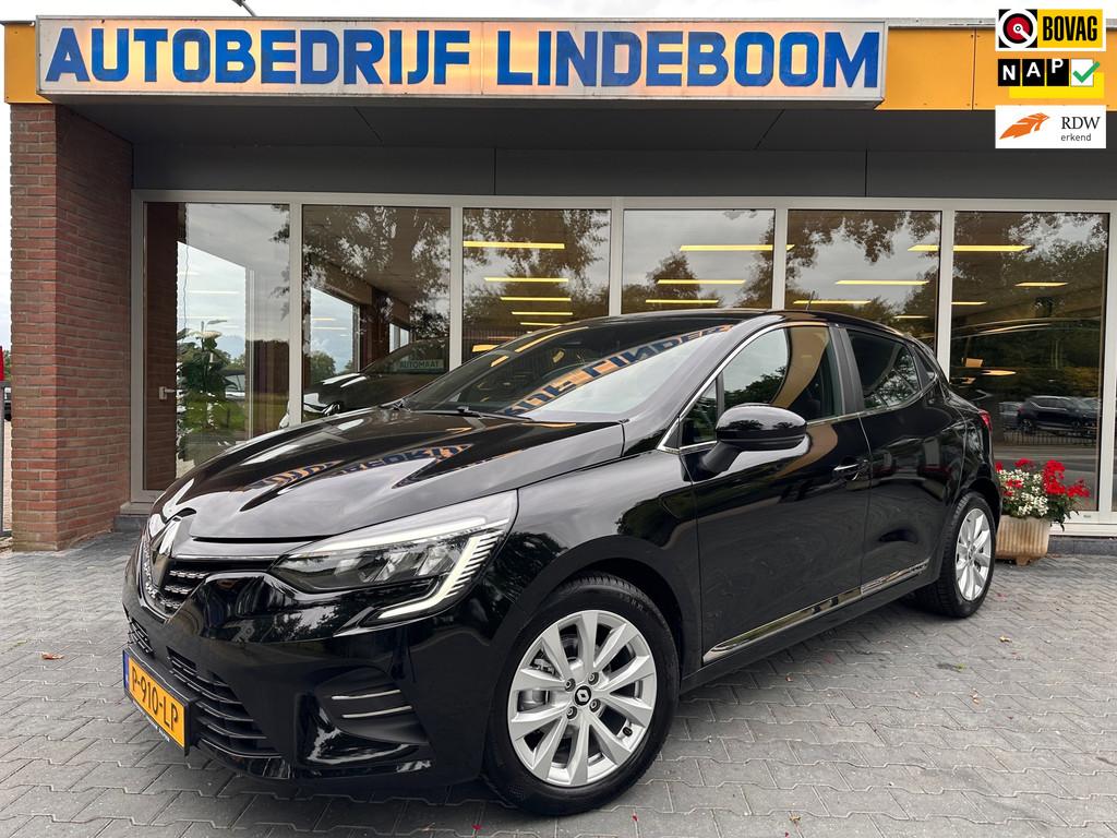 Renault Clio 1.0 TCe Intens Keyless Apple carplay, Voorwielaandrijving, 1071 kg, Gebruikt, Leder en Stof
