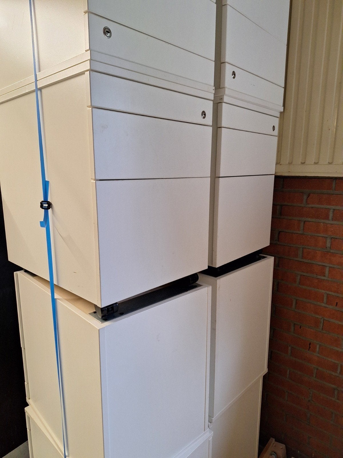 Witte ladekasten 30+ stuks, alles 100 euro of tegenbod, Huis en Inrichting, Kasten | Ladekasten, Gebruikt, 100 tot 150 cm, 3 of 4 laden