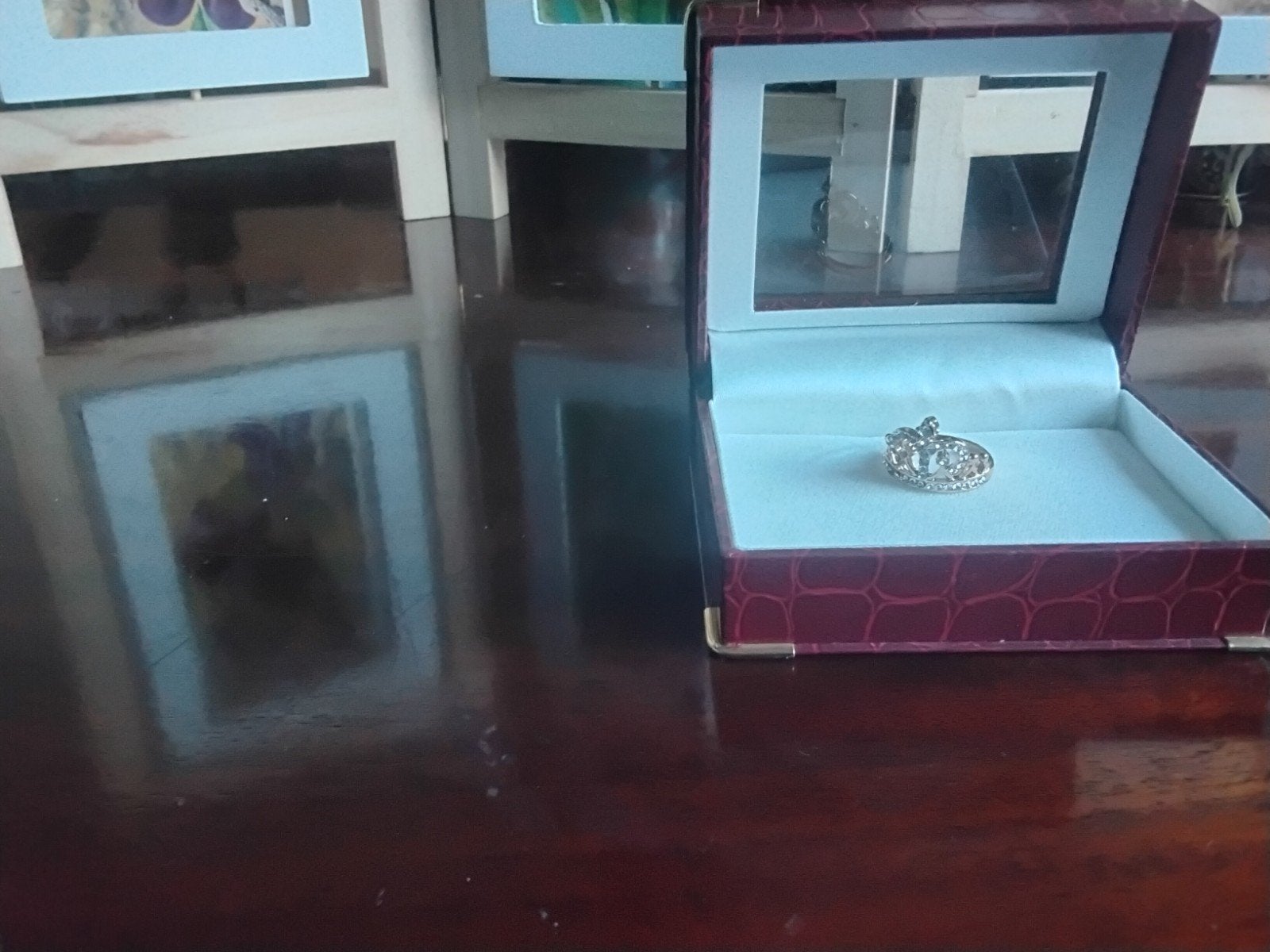 Mooie kroontjes ring maat 17, Ophalen of Verzenden, Zo goed als nieuw, 17 tot 18, Dame
