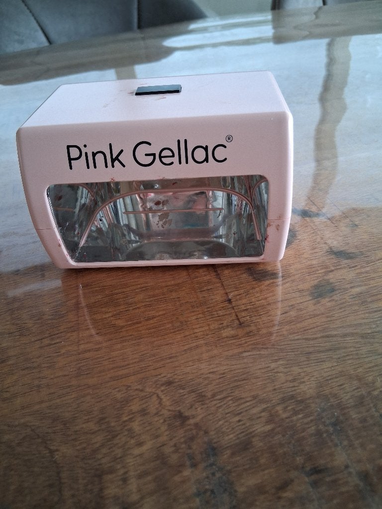 Pink Gellac startersset, Overige kleuren, Ophalen of Verzenden, Zo goed als nieuw, Handen en Nagels