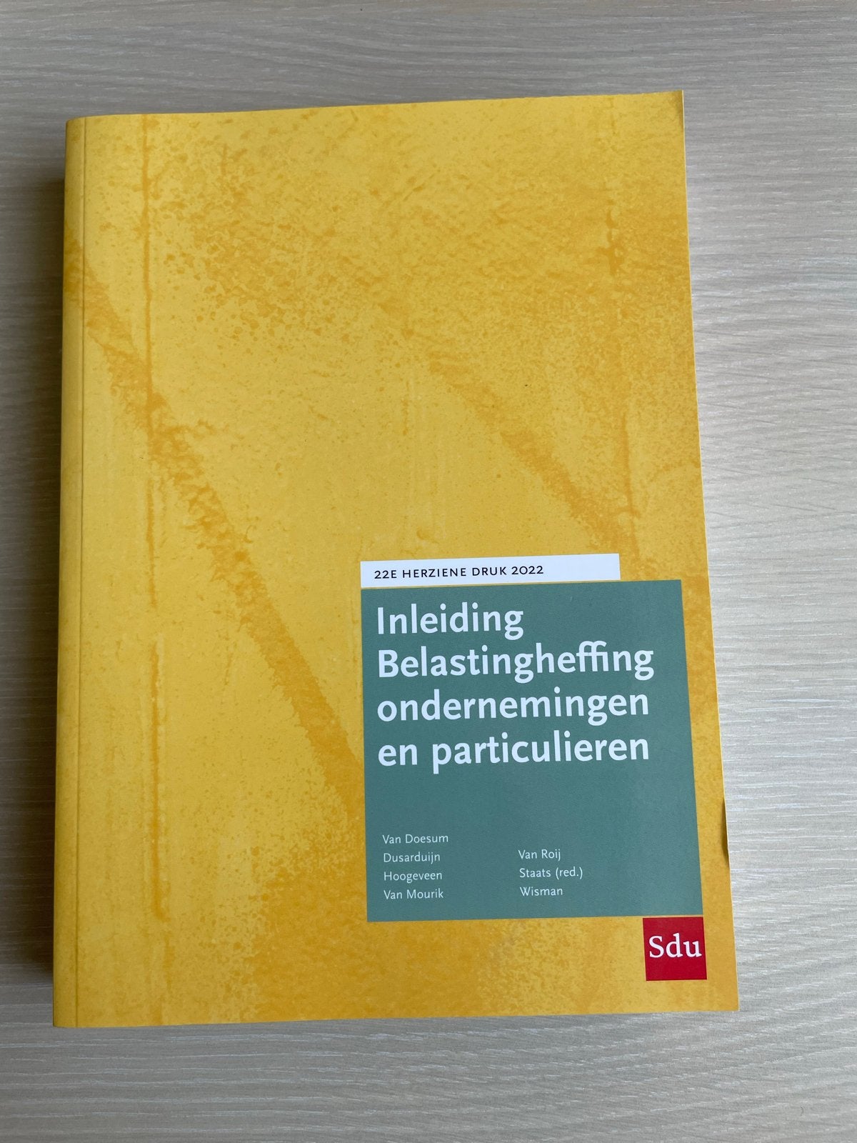 Inleiding Belastingheffing ondernemingen en particulieren, Ophalen, Gamma, Nieuw, HBO