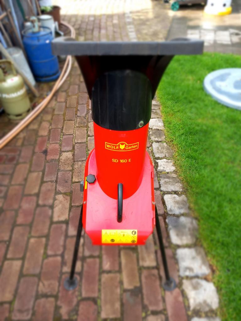 Wolf-Garten SD 160 E hakselaar, Tuin en Terras, Hakselaars, Zo goed als nieuw, Ophalen