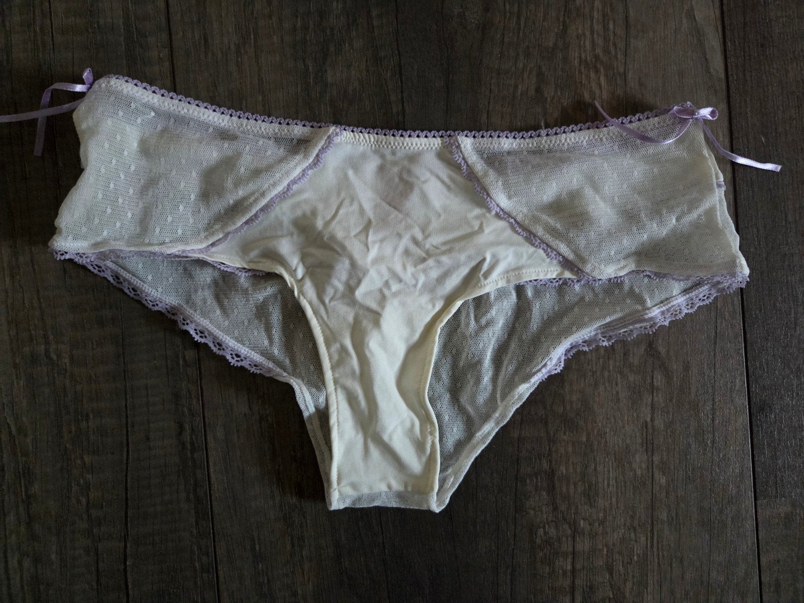 EDC by Esprit Slipje met kant en 'Falling in Love' tekst, EDC by Esprit, Verzenden, Wit, Slip