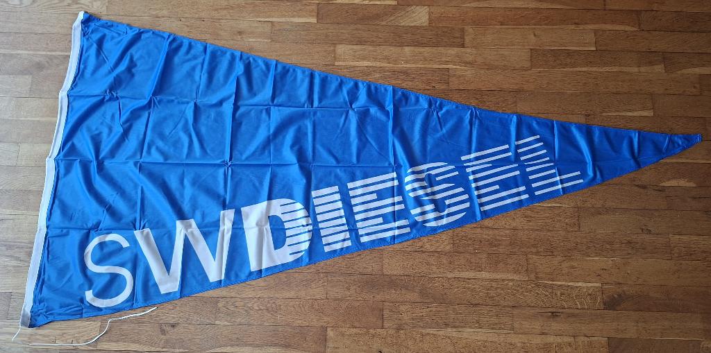 wimpel Stork Werkspoor Diesel SWD, 100 x 200 cm, nieuw! vlag, Ophalen of Verzenden, Nieuw