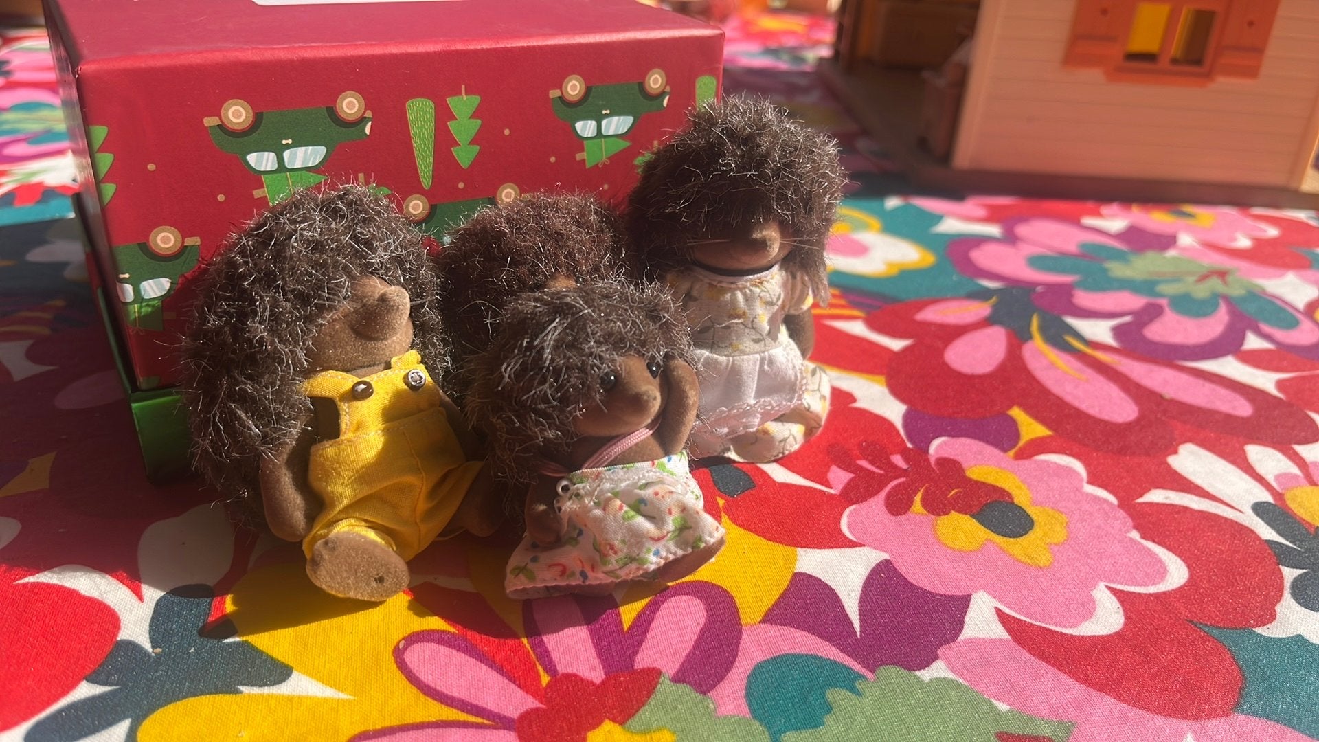 Sylvanian family familie egel, Ophalen of Verzenden, Zo goed als nieuw