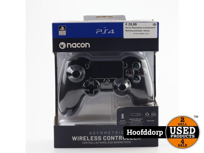 Nacon Playstation 4 Asymmetric Wirelesscontroller | Nieuw, Spelcomputers en Games, Spelcomputers | Sony PlayStation 4, Nacon, Zo goed als nieuw