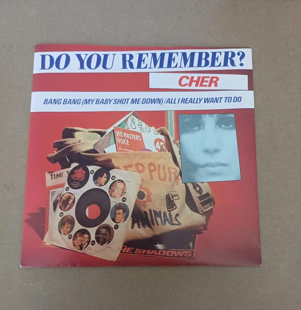 Cher - Gereserveerd, 7 inch, Single, Ophalen of Verzenden, Zo goed als nieuw
