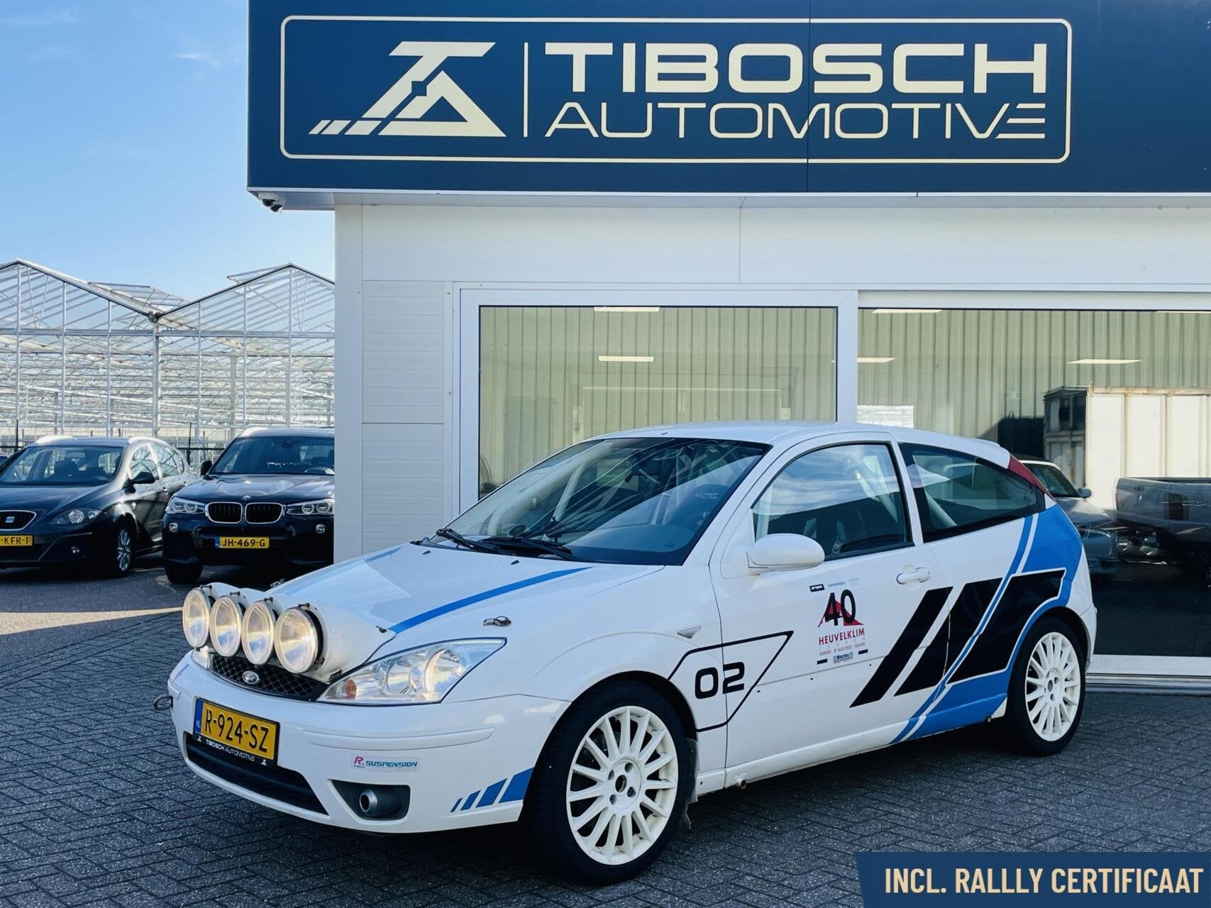 Ford Focus ST170 certificaat Rally Race RS trackday ringtool, Stoelverwarming, 4 cilinders, Wit, 11 km/l
