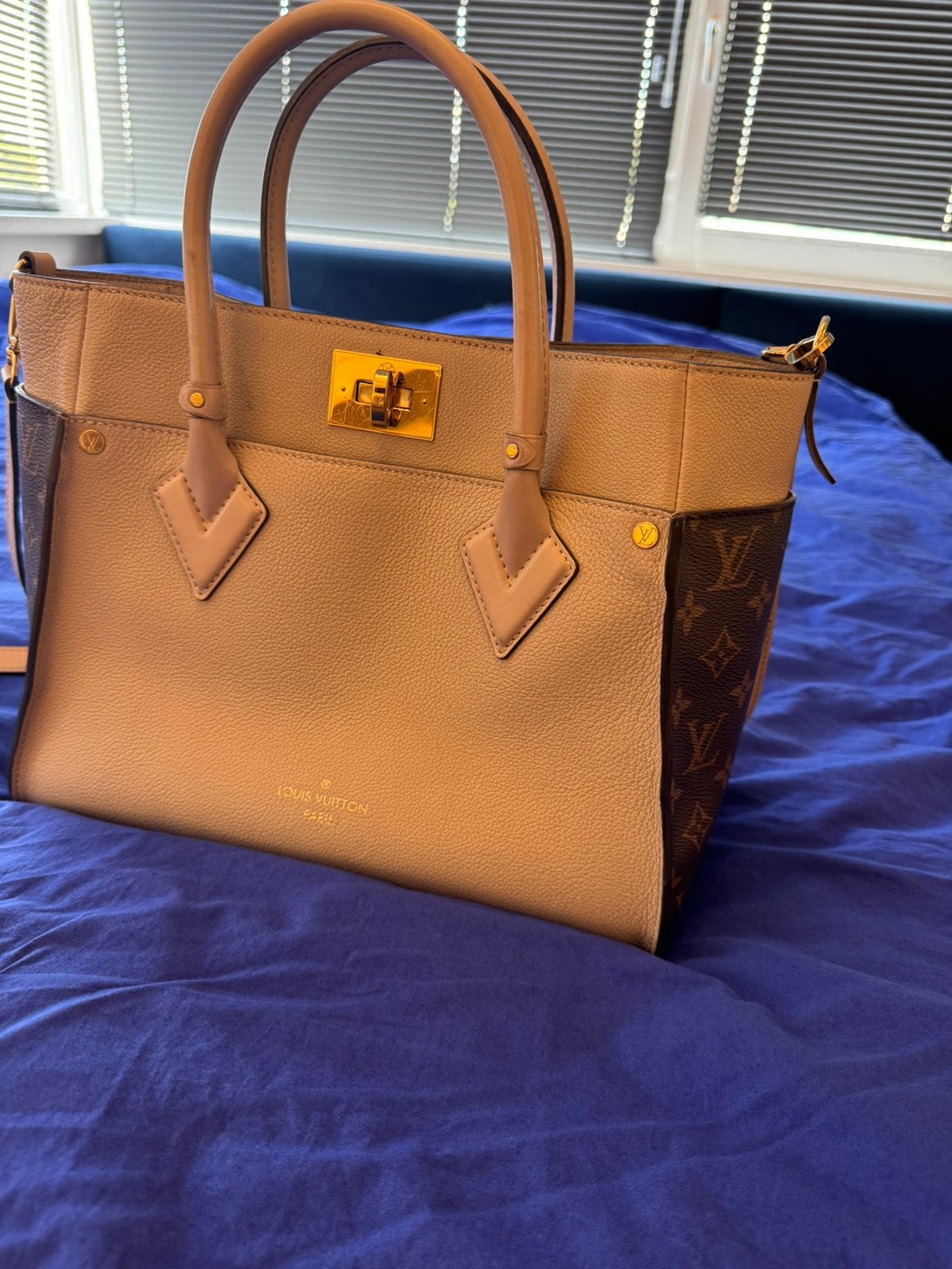 Louis vuitton dames tas orgineel., Ophalen of Verzenden, Zo goed als nieuw, Bruin, Handtas