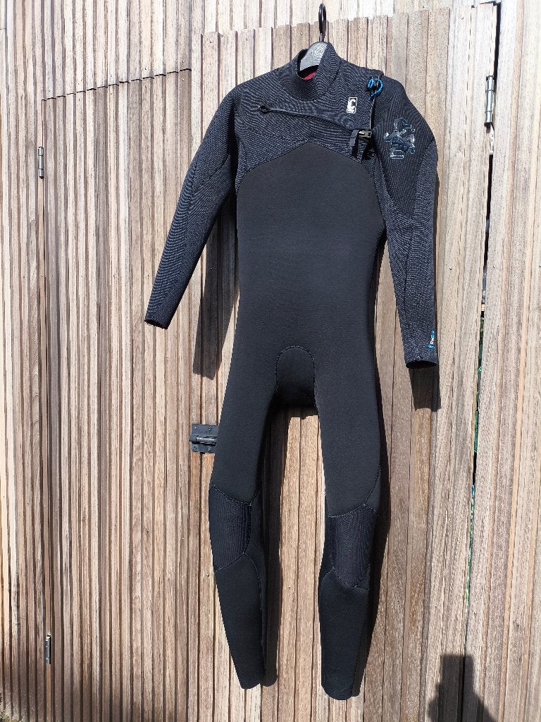 C-skins REWIRED 5/4, front-zip wetsuit (M), Wetsuit, Gebruikt, C-Skins, Heer